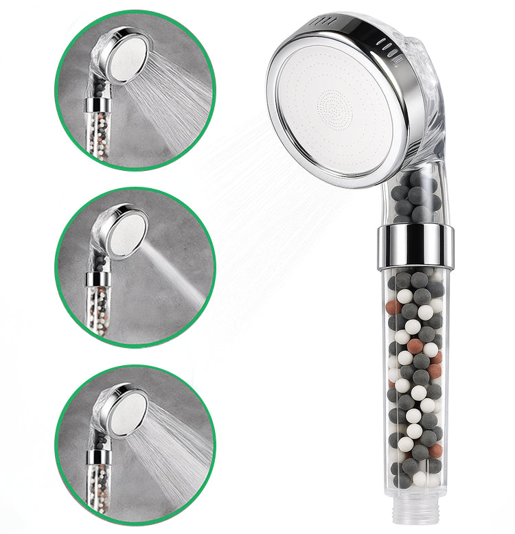 Filtreret ionisk Ecopower-brusehoved til elbruser