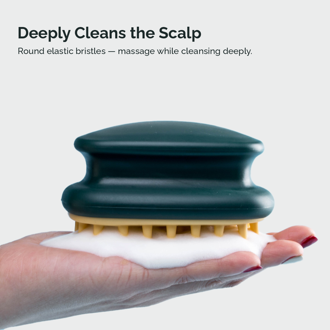 Hovedbundsmassager til bruseren