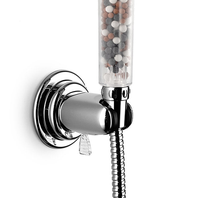 Adjustable Suction Shower Head Holder Chrome