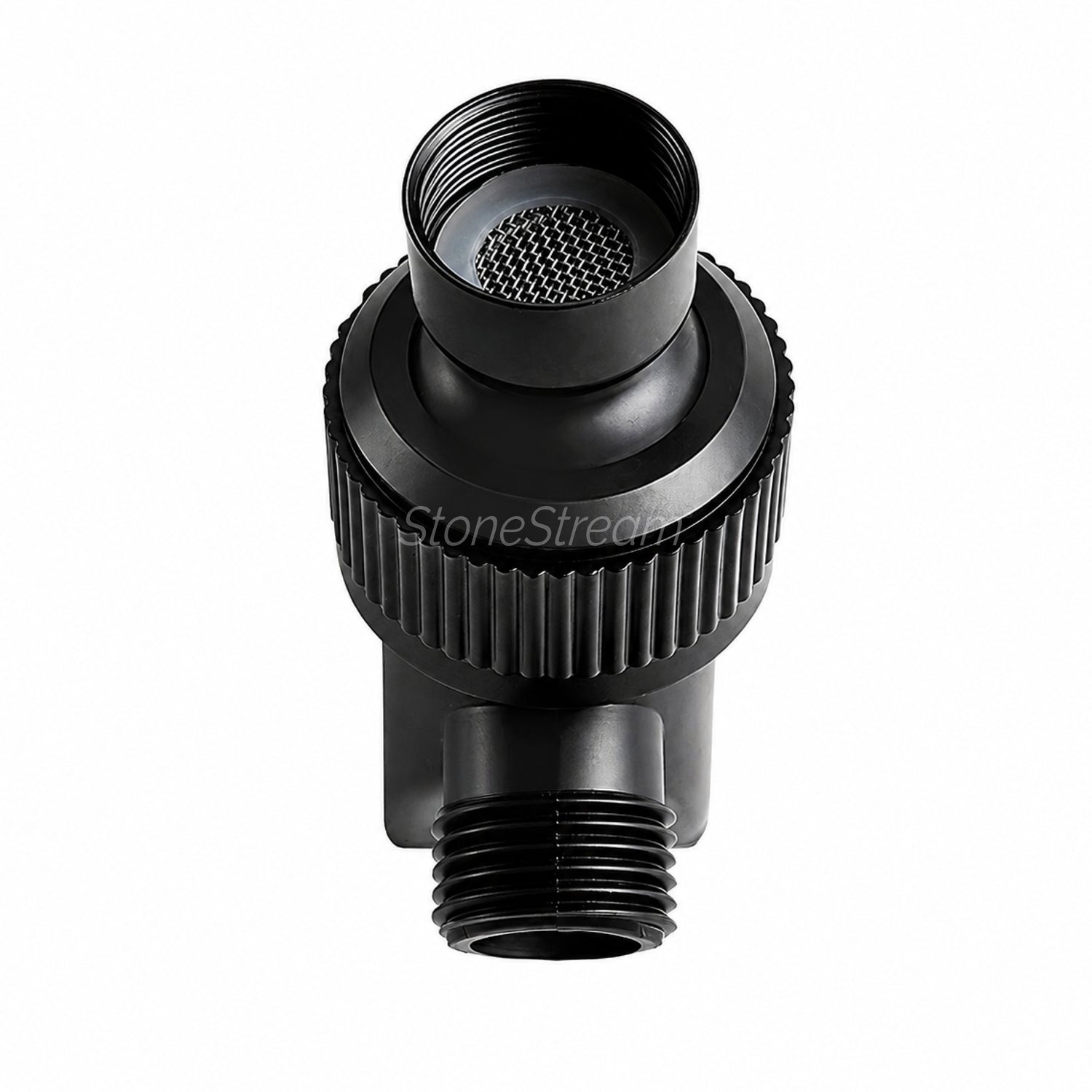 Brusehoved adapter til håndbruser - Sort