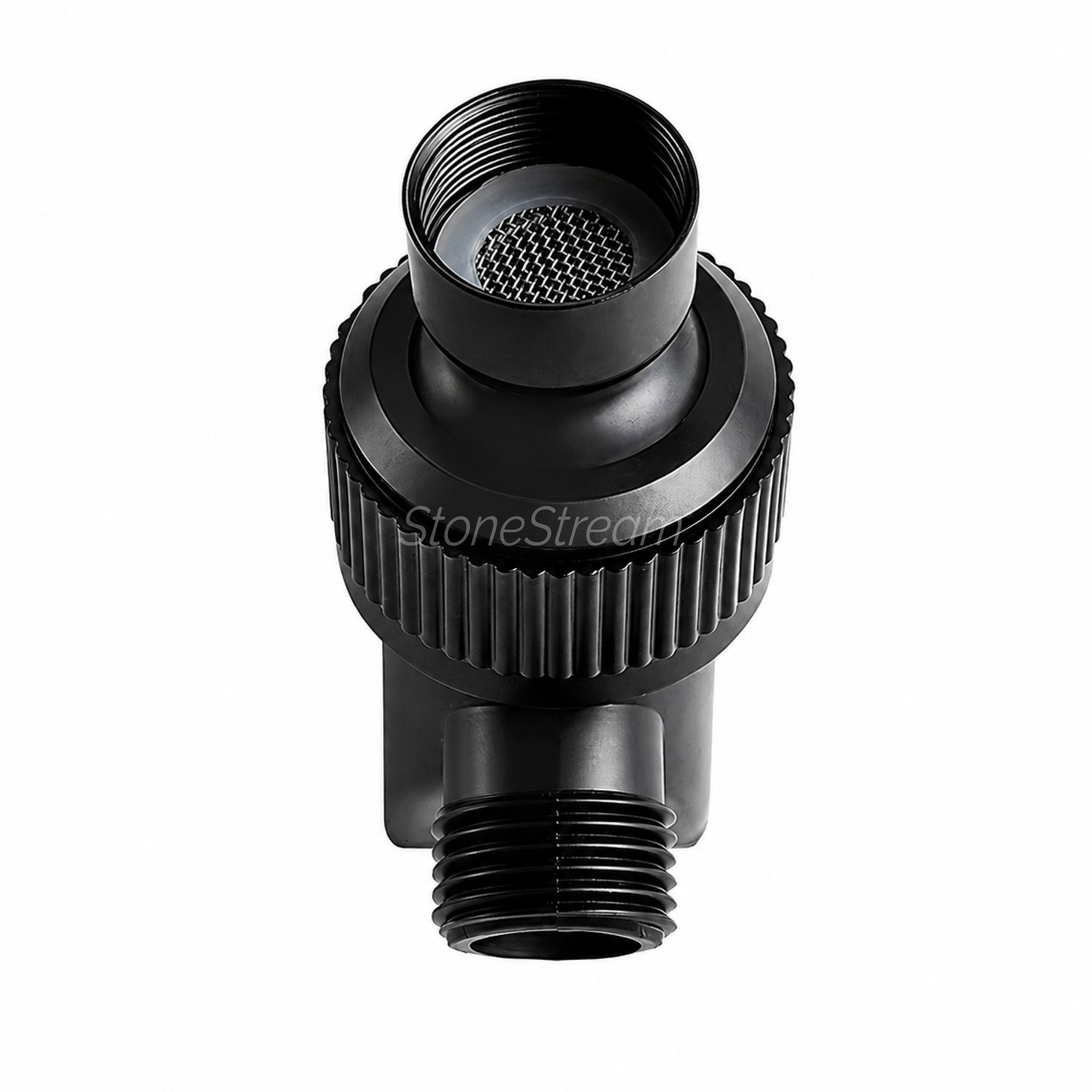 Brusehoved adapter til håndbruser - Sort
