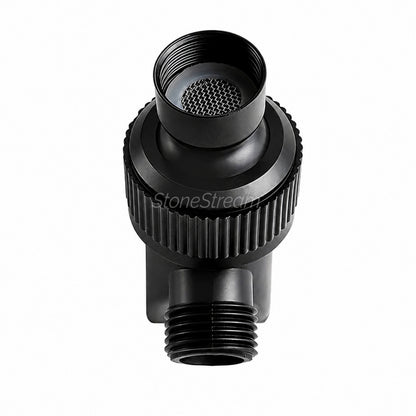 Brusehoved adapter til håndbruser - Sort